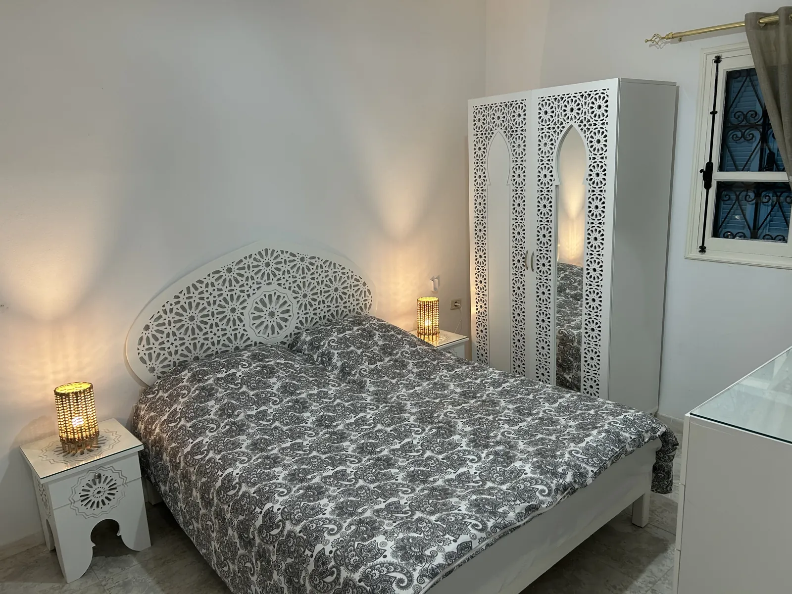 Chambre 1 — La maison bleue à Djerba